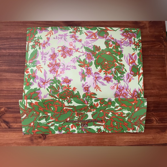 Tory Burch  Authentic Empty Paper Gift Shopping Bag with fabric - Picture 3 of 8